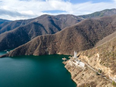 Vacha (Antonivanovtsi) Reservoir, Rodop Dağları, Filibe Bölgesi, Bulgaristan
