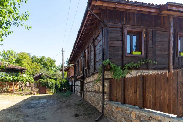 Brashlyan Bulgaria Agosto 2020 Case Ottocentesche Nello Storico Villaggio Brashlyan — Foto Stock