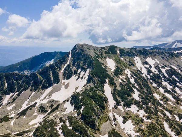 Hämmästyttävä Ilmakuva Pirin Mountain Lähellä Popovo Lake Bulgaria — kuvapankkivalokuva