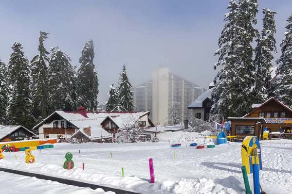Borovets Bulgaria Січня 2022 Зимовий Вид Лижного Курорту Боровець Горі — стокове фото