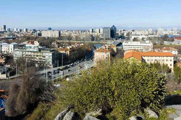 Plovdiv Βουλγαρία Ιανουαρίου 2022 Καταπληκτική Πανοραμική Θέα Της Πόλης Της — Φωτογραφία Αρχείου