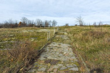 Ancient Thracian dolmen Nachevi Chairi (Nachovi chairi) near village of Hlyabovo, Haskovo Region, Bulgaria