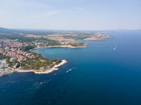 Aerial View Town Tsarevo Burgas Region Bulgaria — Stock Photo, Image