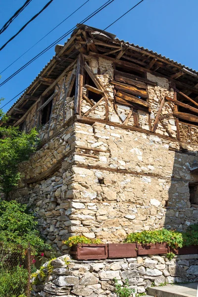 Dorp Delchevo Met Authentieke Huizen Uit Negentiende Eeuw Regio Blagoevgrad — Stockfoto