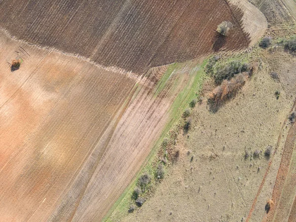 Vue Aérienne Montagne Sakar Près Topolovgrad Région Haskovo Bulgarie — Photo