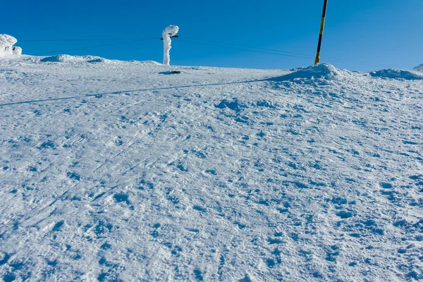 Winterblick Auf Das Vitosha Gebirge Der Nähe Des Tscherni Vrah — Stockfoto