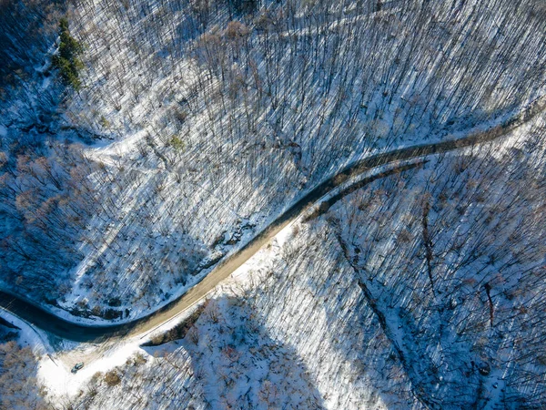 Luftaufnahme Des Vitosha Gebirges Der Nähe Des Bezirks Boyana Sofia — Stockfoto