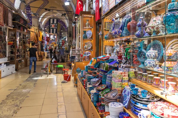 Istanbul Turkey Juli 2019 Inomhus Över Grand Bazaar Staden Istanbul — Stockfoto