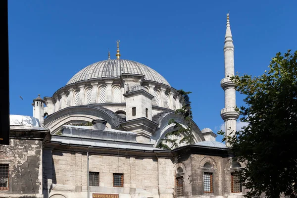 Istanbul Turkey 2019 Július Nuruosmaniye Mecset Építése Isztambulban Törökország — Stock Fotó