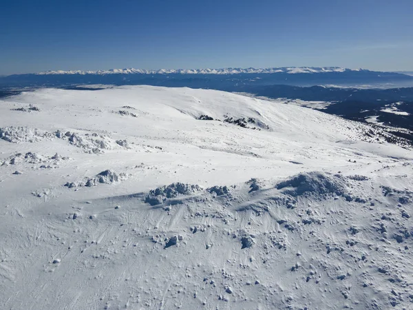 Αεροφωτογραφία Του Βουνού Vitosha Κοντά Στην Κορυφή Cherni Vrah Περιφέρεια — Φωτογραφία Αρχείου