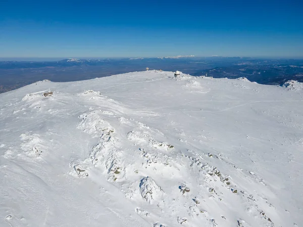 Αεροφωτογραφία Του Βουνού Vitosha Κοντά Στην Κορυφή Cherni Vrah Περιφέρεια — Φωτογραφία Αρχείου