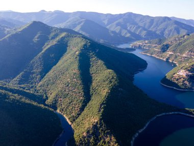Vacha (Antonivanovtsi) Reservoir, Rodop Dağları, Filibe Bölgesi, Bulgaristan