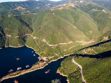Vacha (Antonivanovtsi) Reservoir, Rodop Dağları, Filibe Bölgesi, Bulgaristan