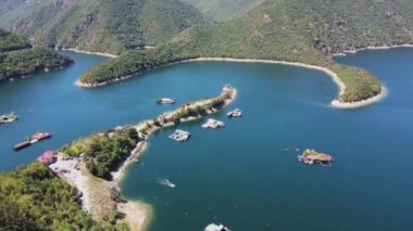 Vacha (Antonivanovtsi) Reservoir, Rodop Dağları, Filibe Bölgesi, Bulgaristan