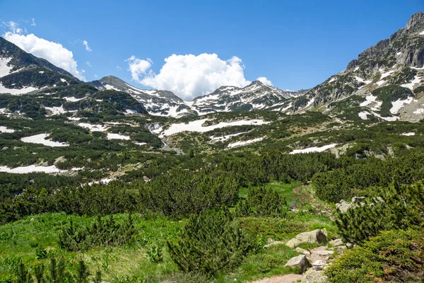 Amazing Summer Landscape Pirin Mountain Popovo Lake Bulgaria — Stock Photo, Image