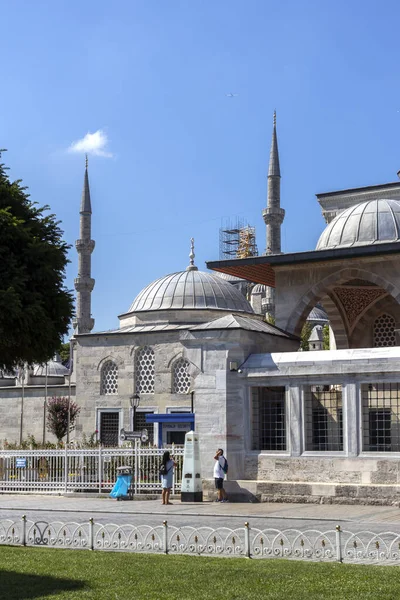 Istanbul Turquia Julho 2019 Panorama Incrível Praça Sultanahmet Cidade Istambul — Fotografia de Stock