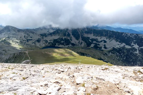 Paisagem Verão Incrível Pirin Mountain Perto Vihren Peak Bulgária — Fotografia de Stock