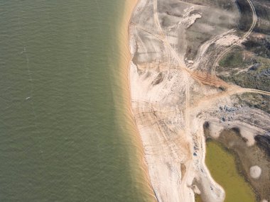 Pyasachnik (Kumtaşı) Reservoir, Sredna Gora Dağı, Filibe Bölgesi, Bulgaristan