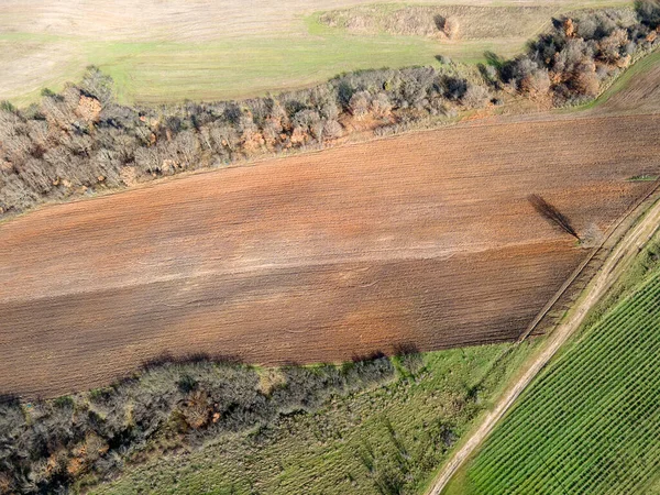 Vue Aérienne Montagne Sakar Près Topolovgrad Région Haskovo Bulgarie — Photo