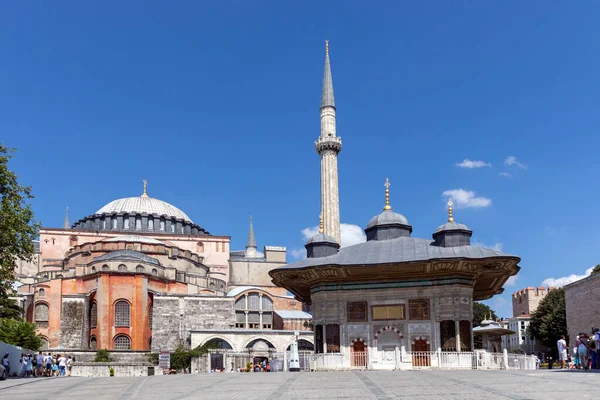 伊斯坦布尔 2019年7月26日 土耳其伊斯坦布尔市Hagia Sophia博物馆 — 图库照片