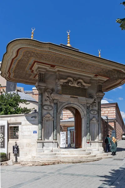 Istanbul Turquia Julho 2019 Museu Hagia Sophia Cidade Istambul Turquia — Fotografia de Stock