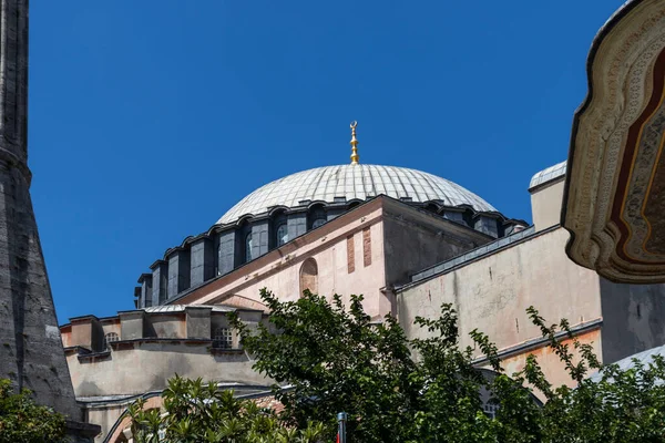 Ιστανβουλ Τουρκια Ιουλιου 2019 Μουσείο Αγίας Σοφίας Στην Κωνσταντινούπολη Τουρκία — Φωτογραφία Αρχείου