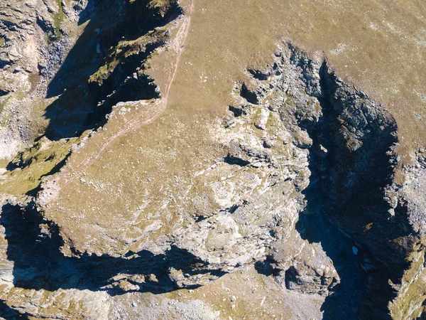 Erstaunliche Luftaufnahme Des Rila Gebirges Der Nähe Des Maljovitsa Gipfels — Stockfoto