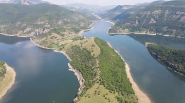 Bulgaristan 'ın başkenti Arda Nehri' nin şaşırtıcı havacılık manzarası