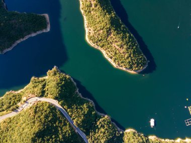 Vacha (Antonivanovtsi) Reservoir, Rodop Dağları, Filibe Bölgesi, Bulgaristan
