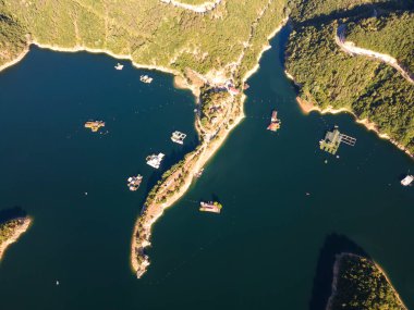 Vacha (Antonivanovtsi) Reservoir, Rodop Dağları, Filibe Bölgesi, Bulgaristan