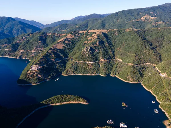 Vacha Antonivanovtsi Reservoir Rodop Dağları Filibe Bölgesi Bulgaristan — Stok fotoğraf