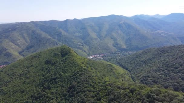 Bulgaristan Lovech Bölgesindeki Glozhene Manastırı Yakınlarındaki Stara Planina Dağı Nın — Stok video