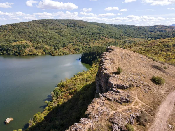 Дивовижний Вигляд Pchelina Reservoir Pernik Region Болгарія — стокове фото