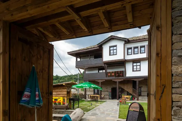 Kovachevitsa Bulgaria June 2020 Village Kovachevitsa Auththe Nineteenth Century Houses — 图库照片