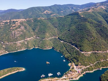 Vacha (Antonivanovtsi) Reservoir, Rodop Dağları, Filibe Bölgesi, Bulgaristan