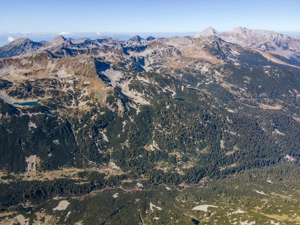 Fantastisk Antenn Utsikt Över Pirin Mountain Nära Polezhan Peak Bulgarien — Stockfoto
