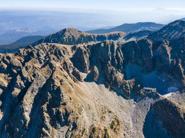 Amazing Aerial View Pirin Mountain Dekat Polezhan Peak Bulgaria — Stok Foto