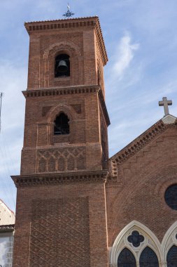 Madrid, İspanya - 23 Ocak 2018: görünümü Virgen de la Paloma kilise şehir Madrid, İspanya, Amazing