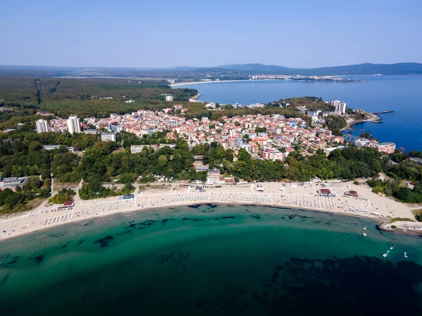 Incredibile Vista Aerea South Beach Della Città Kiten Regione Burgas — Foto Stock