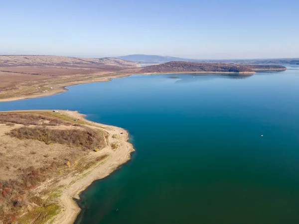 Vista Aérea Del Embalse Ogosta Región Montana Bulgaria —  Fotos de Stock