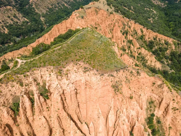 岩の形成の素晴らしい空中ビューストブピラミッド リラ山 Kyustendil地域 ブルガリア — ストック写真