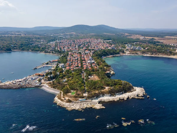 Aerial View Town Tsarevo Burgas Region Bulgaria — Stock Photo, Image