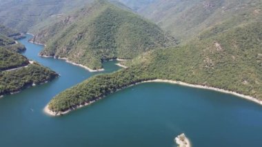 Vacha (Antonivanovtsi) Reservoir, Rodop Dağları, Filibe Bölgesi, Bulgaristan