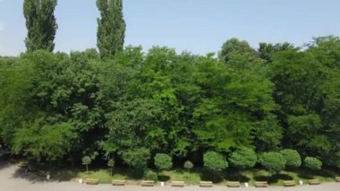 Bulgaristan 'ın Sofya kentindeki South Park' ın şaşırtıcı hava manzarası