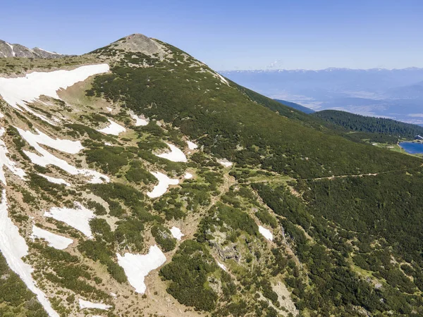 Bulgaristan Kremenski Gölleri Yakınlarındaki Pirin Dağı Nın Şaşırtıcı Hava Manzarası — Stok fotoğraf