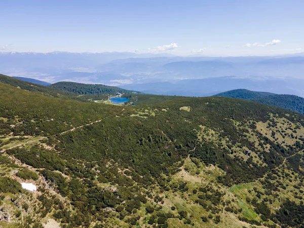Bulgaristan Kremenski Gölleri Yakınlarındaki Pirin Dağı Nın Şaşırtıcı Hava Manzarası — Stok fotoğraf