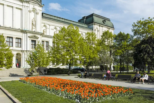 Sofia Bułgaria Maj 2022 Widok Wiosenny Krajowej Galerii Sztuki Zagranicznej — Zdjęcie stockowe