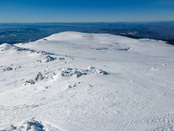 Αεροφωτογραφία Του Βουνού Vitosha Κοντά Στην Κορυφή Cherni Vrah Περιφέρεια — Φωτογραφία Αρχείου