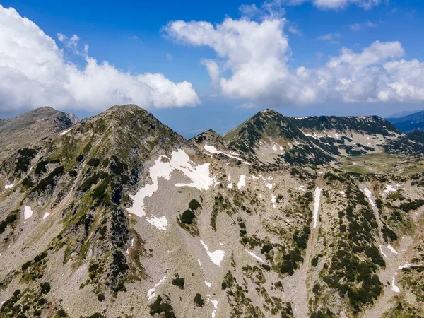 Bulgaristan Muratov Zirvesi Yakınlarındaki Pirin Dağı Nın Şaşırtıcı Hava Manzarası — Stok fotoğraf