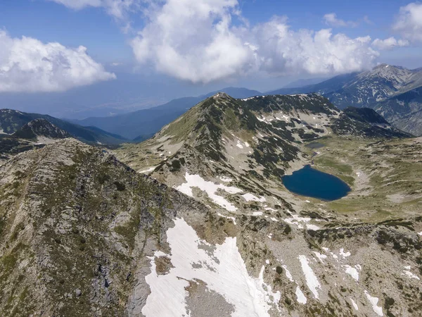 Amazing Aerial View Pirin Mountain Dekat Muratov Peak Bulgaria — Stok Foto